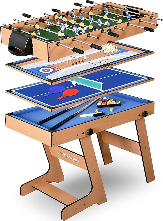 SereneLife Multi Game Table, 48