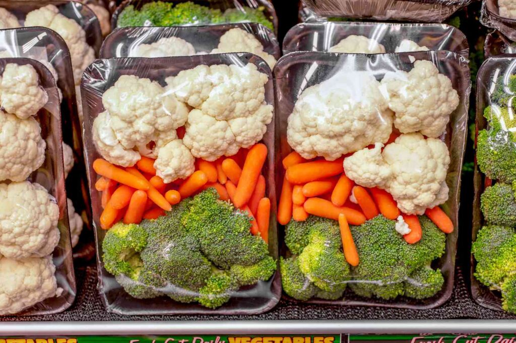 Pre-Packaged or Pre-Cut Foods