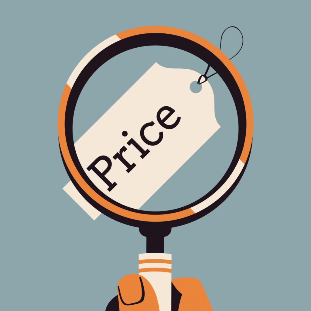 Research the Original Price