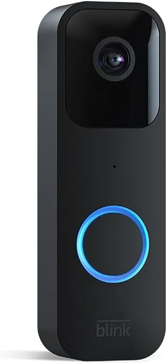 Blink Video Doorbell (newest model), Two-way audio, HD video, motion and chime app alerts and Alexa enabled — wired or wire-free